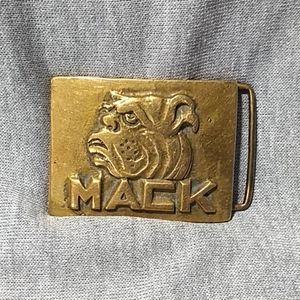 Solid brass vintage  belt buckle